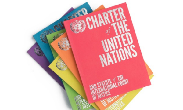 Book cover: Charter of the UN