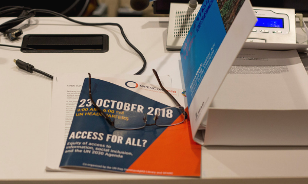 OpenCon 2018 at UN Headquarters OpenCon 2018 at UN Headquarters
