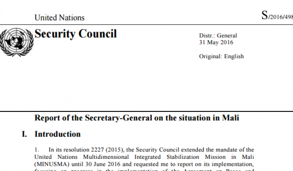 United Nations Document Masthead